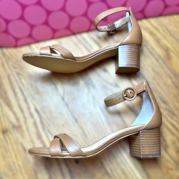 Talbots Leather Heels Ankle Strap - Picture 5 of 8